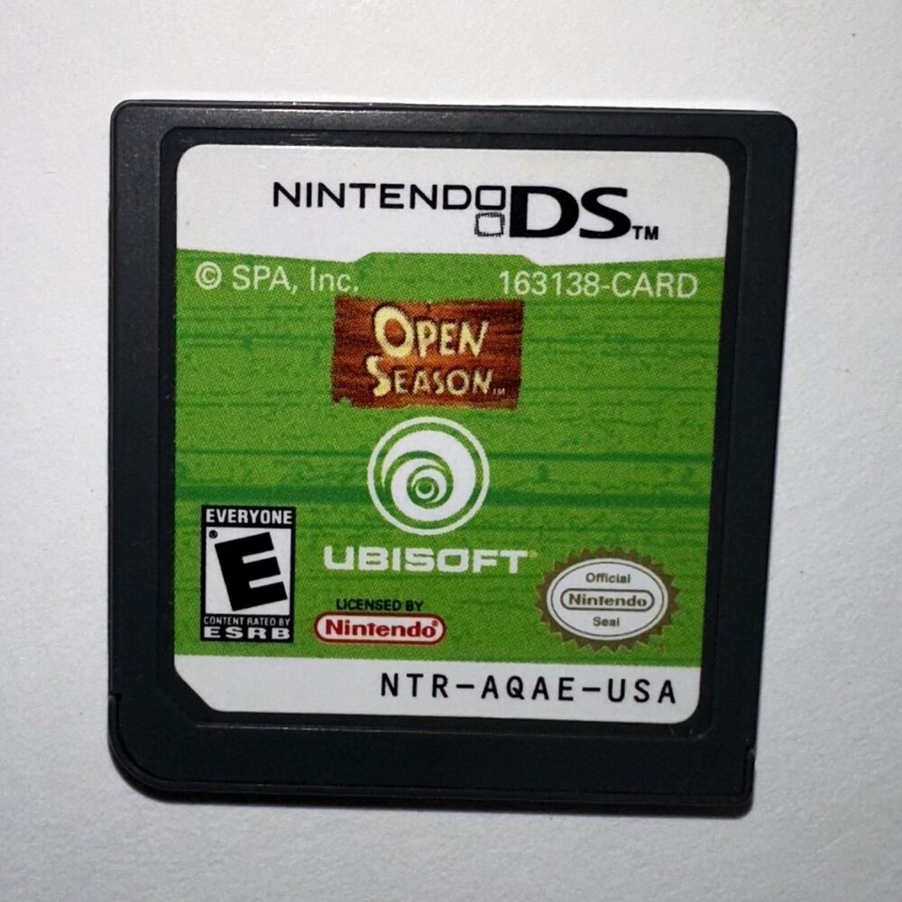Open Season Nintendo DS 2006 TESTED Cartridge Game only NDS